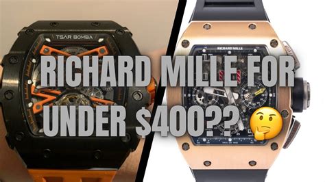 tsar bomba watch vs richard mille